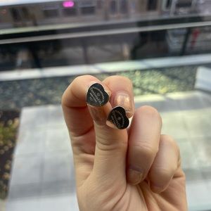 Heart return to earrings. Etsy creation. Never worn out.